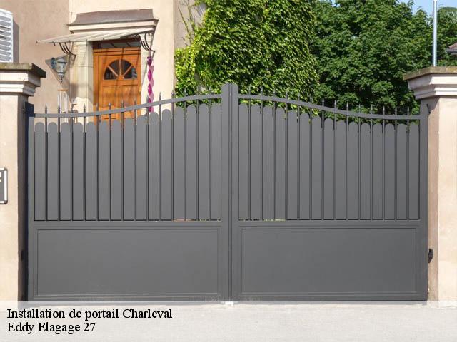 Installation de portail  charleval-27380 Eddy Elagage 27